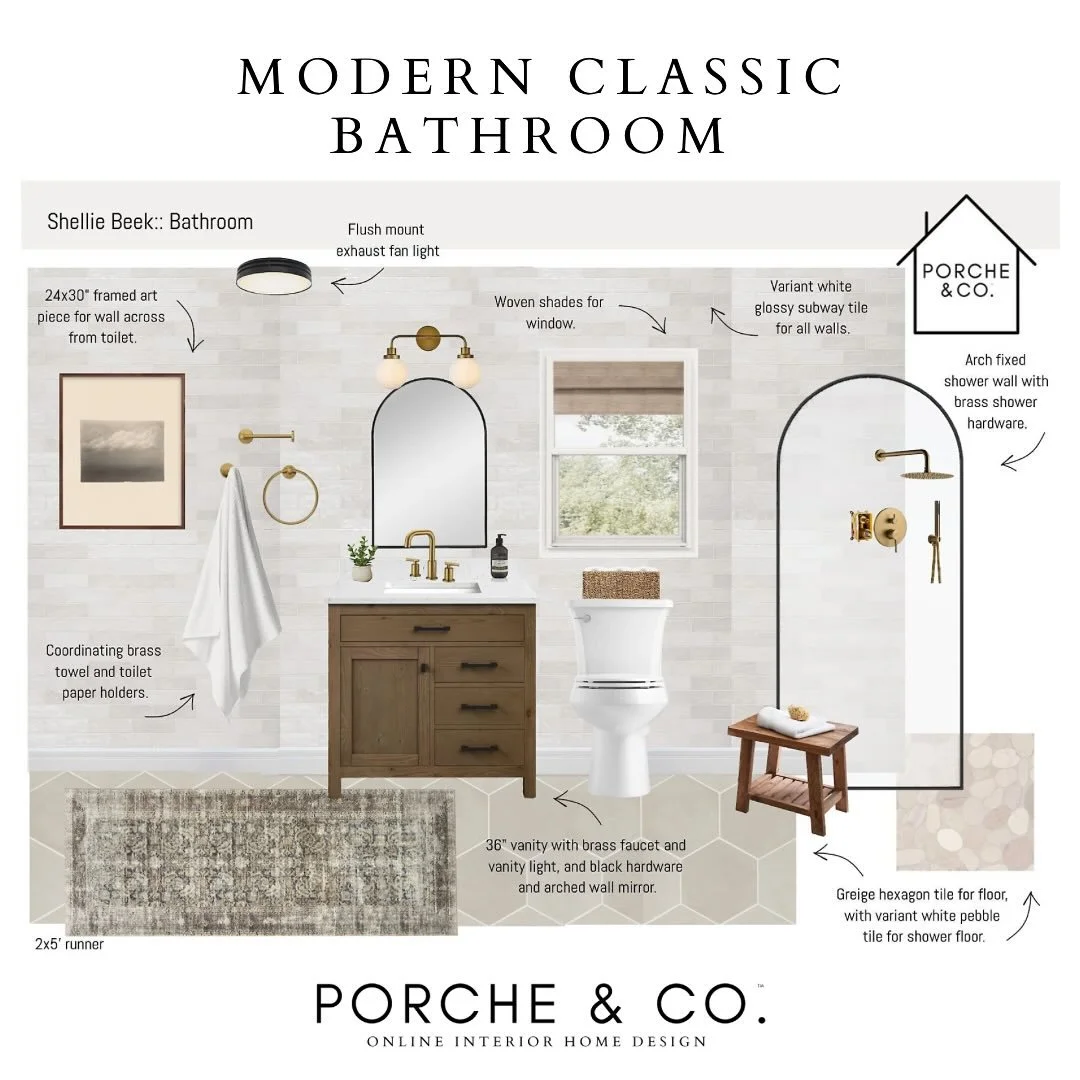Your bathroom deserves more than the basics. 🚿✨ From statement vanities to timeless tile and warm finishes&mdash;these Modern Classic bathrooms prove that every detail matters.

Which one would you love in your home? 👀 Comment below and let me know