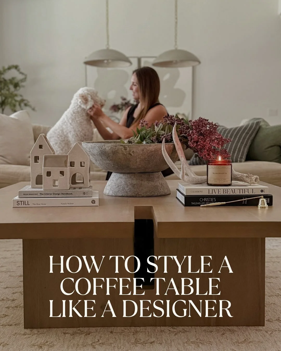 ✨ Styling your coffee table doesn&rsquo;t have to be overwhelming&mdash;it&rsquo;s all about layers, balance, and adding a touch of YOU.

Slide 1 &rarr; Add Personality ✨
Slide 2 &rarr; Play with Height 🌿
Slide 3 &rarr; Balance + Texture 🤍

Which s