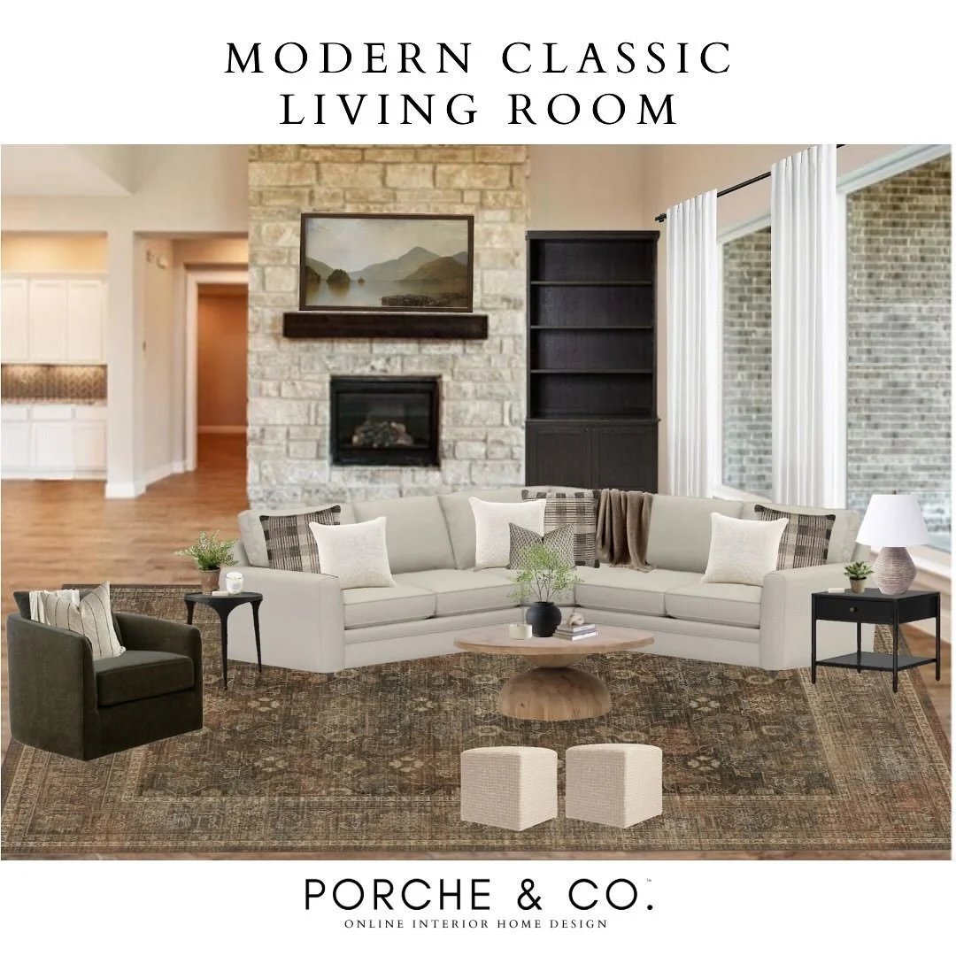 It&rsquo;s all in the details ✨ Each of these Modern Classic Living Rooms balances comfort, function, and effortless style &mdash; because your home should look beautiful and feel inviting. 🏡

From layered neutrals to statement textures, each design