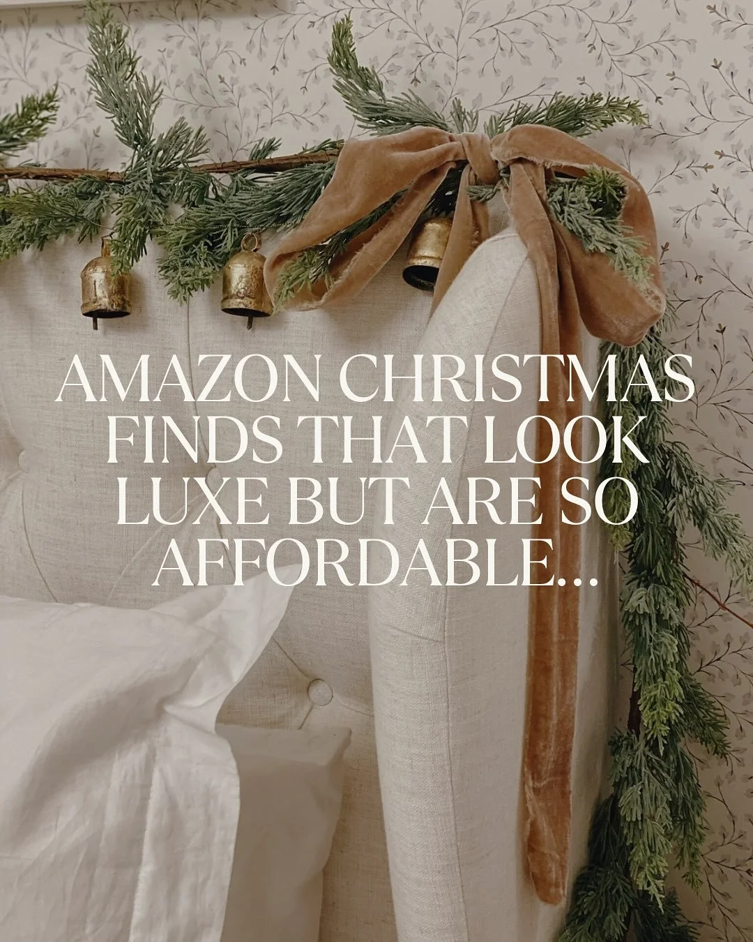 These Amazon Christmas finds are too good to wait on! 🎄✨
Each piece feels high-end &mdash; from the sculpted reindeer to the textured ornaments &mdash; but the prices? Totally guilt-free. 🤍

They&rsquo;re the kind of holiday decor that&rsquo;ll sel