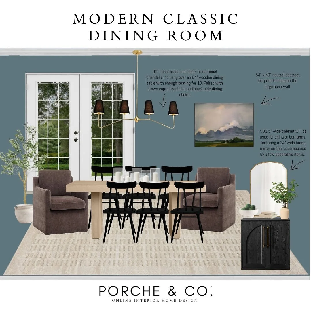 A dining room that feels inviting and timeless &mdash; that&rsquo;s the heart of our Modern Classic style 🤍
From cozy textures to statement lighting, these curated dining spaces show how balance, warmth, and detail can completely transform your home