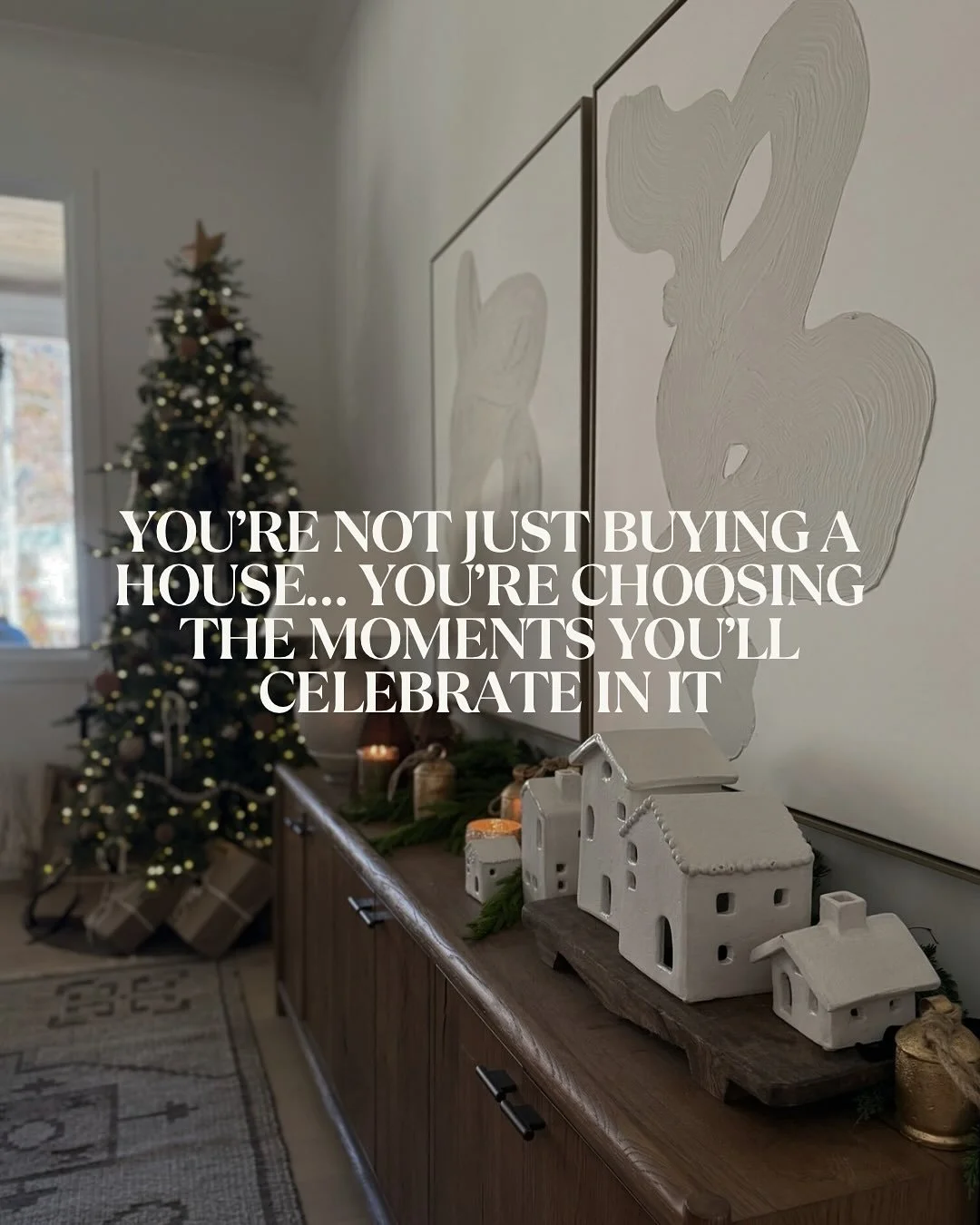 You&rsquo;re not just buying a house&hellip; you&rsquo;re choosing the holiday moments your home will hold.
The Friendsgiving dinners.
The Christmas-morning magic.
The cozy movie nights with fuzzy blankets and hot cocoa.
The gatherings that turn into