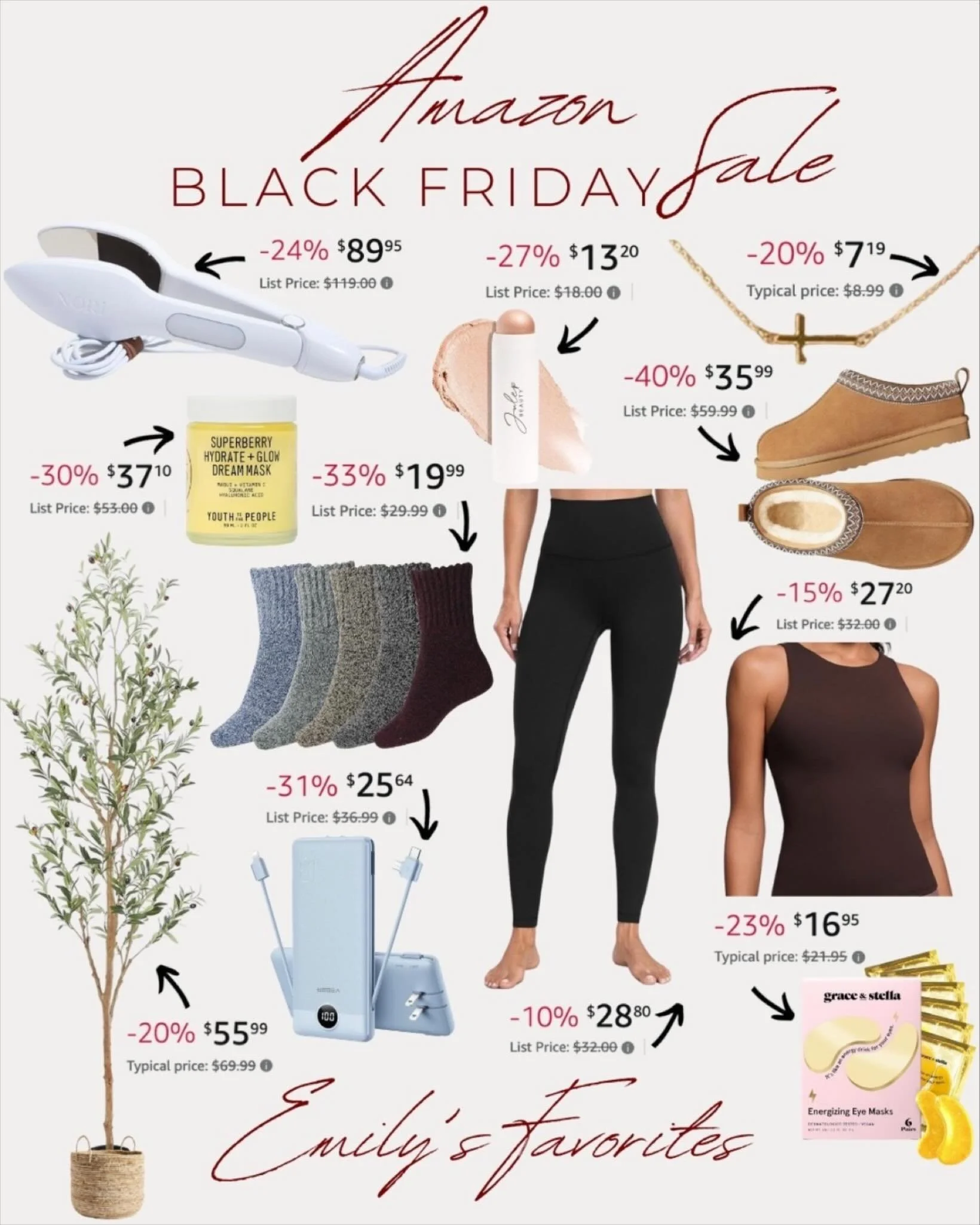 Comment &ldquo;SHOP&rdquo; and I&rsquo;ll DM you everything from this Amazon Cyber Week sale roundup: https://liketk.it/5B8Eg ✨

If you&rsquo;re shopping Amazon&rsquo;s Black Friday deals&hellip; don&rsquo;t skip these. 🤍✨

These are Emily&rsquo;s a