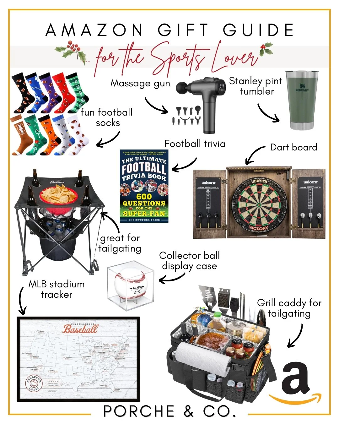Amazon Gift Guide - for the Sports Lover