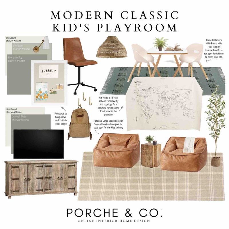Modern Classic Boy's Playroom Design Porche & Co..jpeg