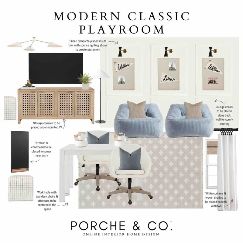 Modern Classic Kid's Playroom Design Porche & Co..jpeg