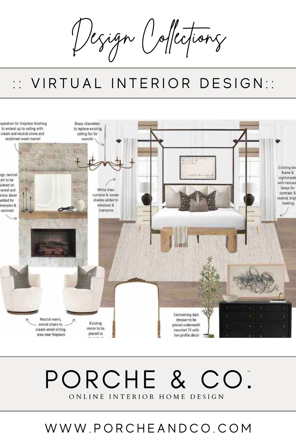 Designs of the Week :: Client Interior Design Features :: Modern Classic Bedroom Designs