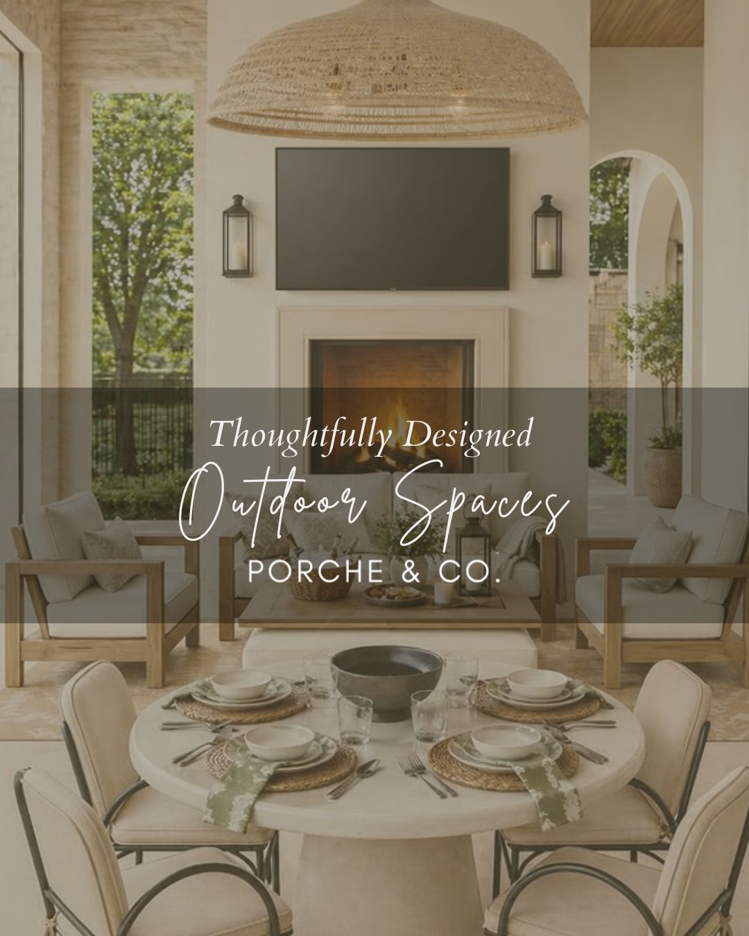 Where Indoors Meets Out: Thoughtfully Designed Outdoor Living Spaces