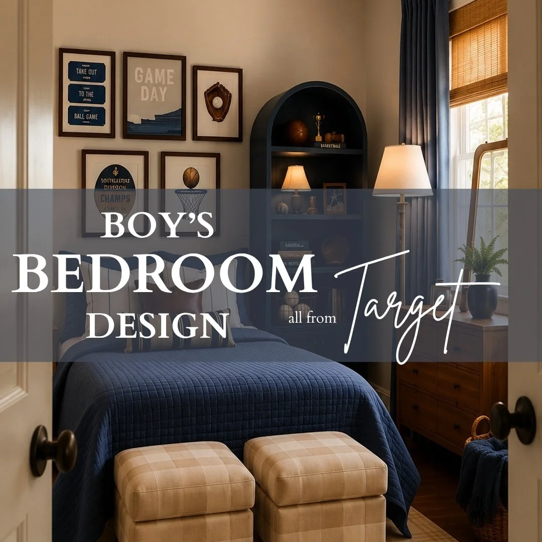 The Target Design Series: A Classic Sports-Inspired Boys' Bedroom