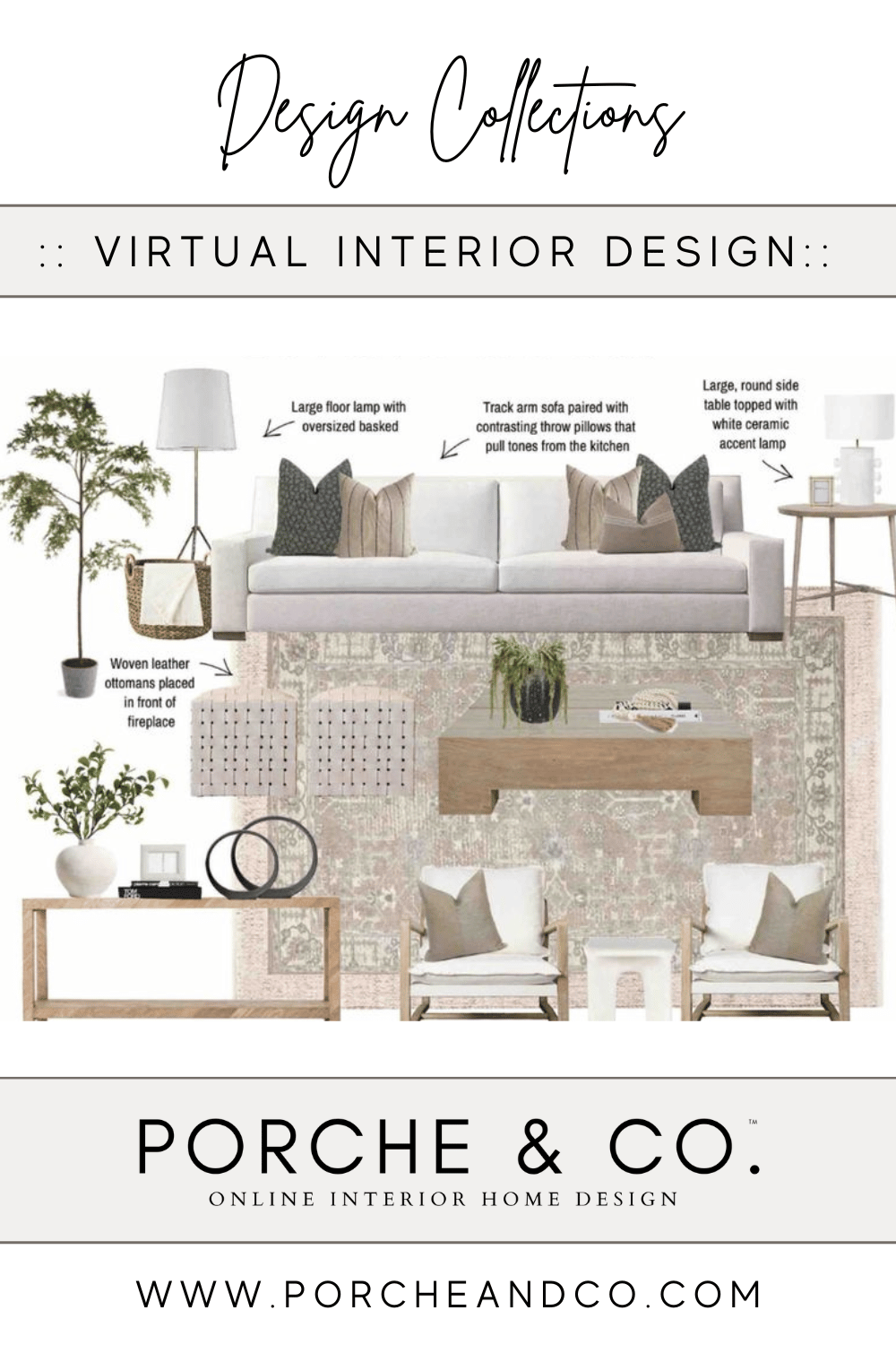Designs of the Week :: Client Interior Design Features :: Modern Classic Living Rooms