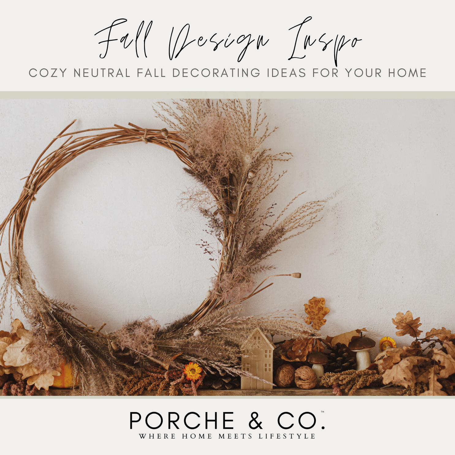 Fall Decorating Tips for a Warm + Inviting Home