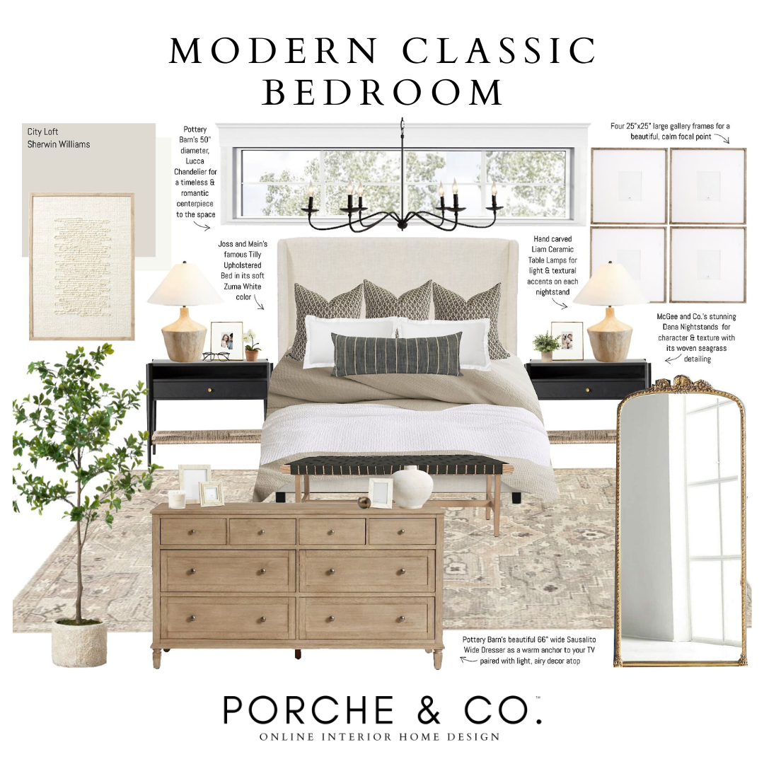 Designs of the Week :: Modern Classic Bedroom Designs — Porche & Co.