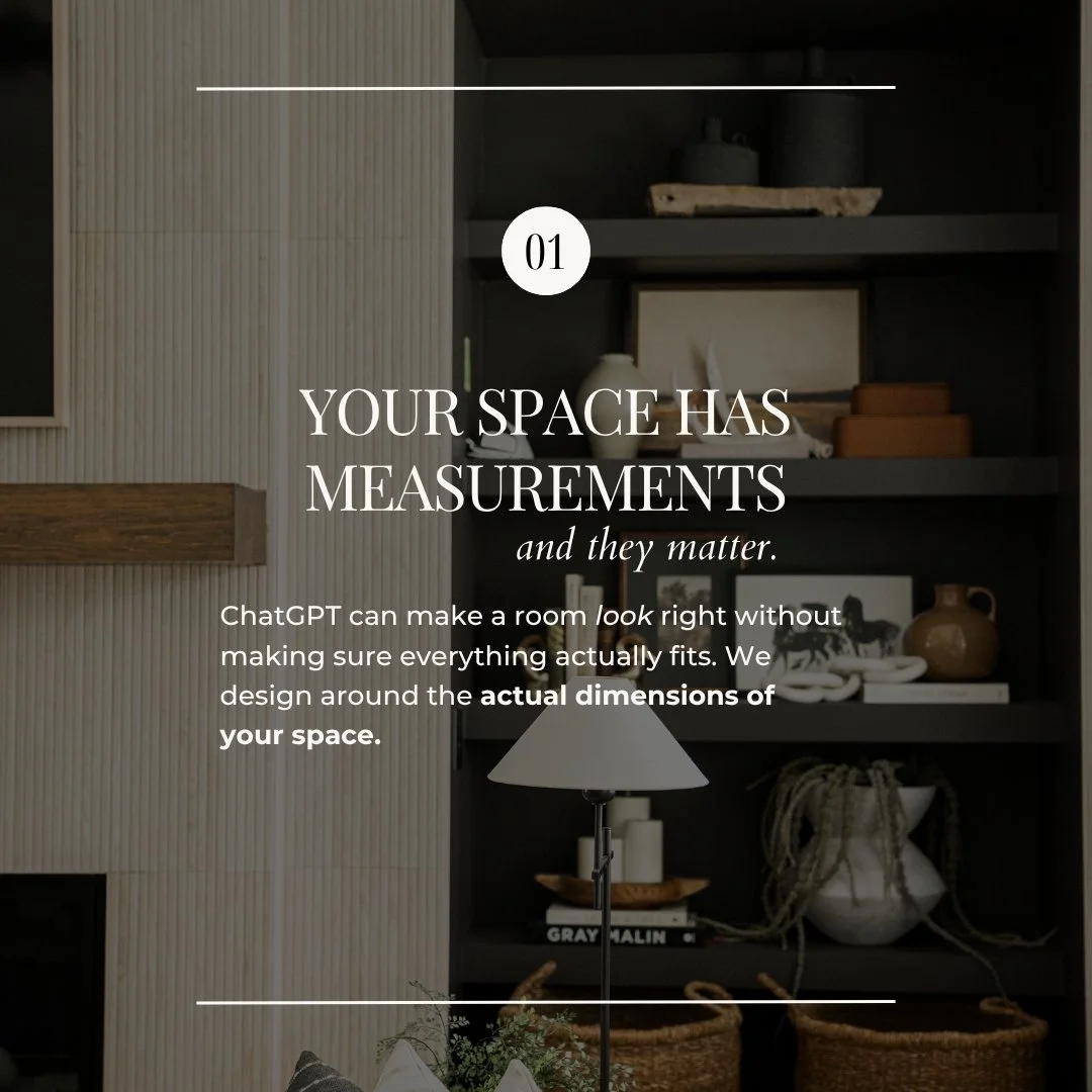 reason one to not use chatgpt for design - your space has measurements