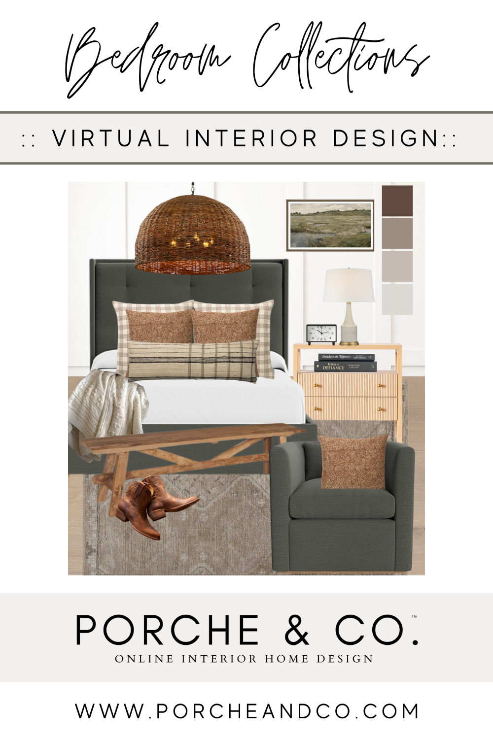 Curated Collections of the Week :: Modern Classic Bedroom Designs — Porche  & Co.