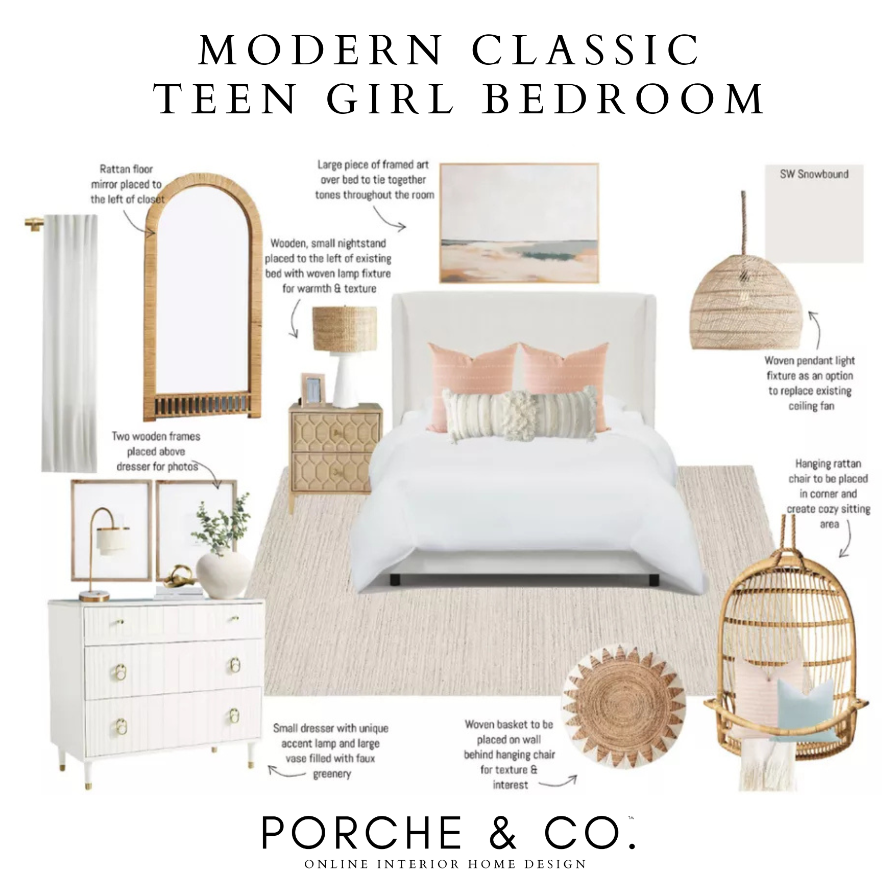 Designs of the Week :: Teen Girl Bedrooms — Porche & Co.