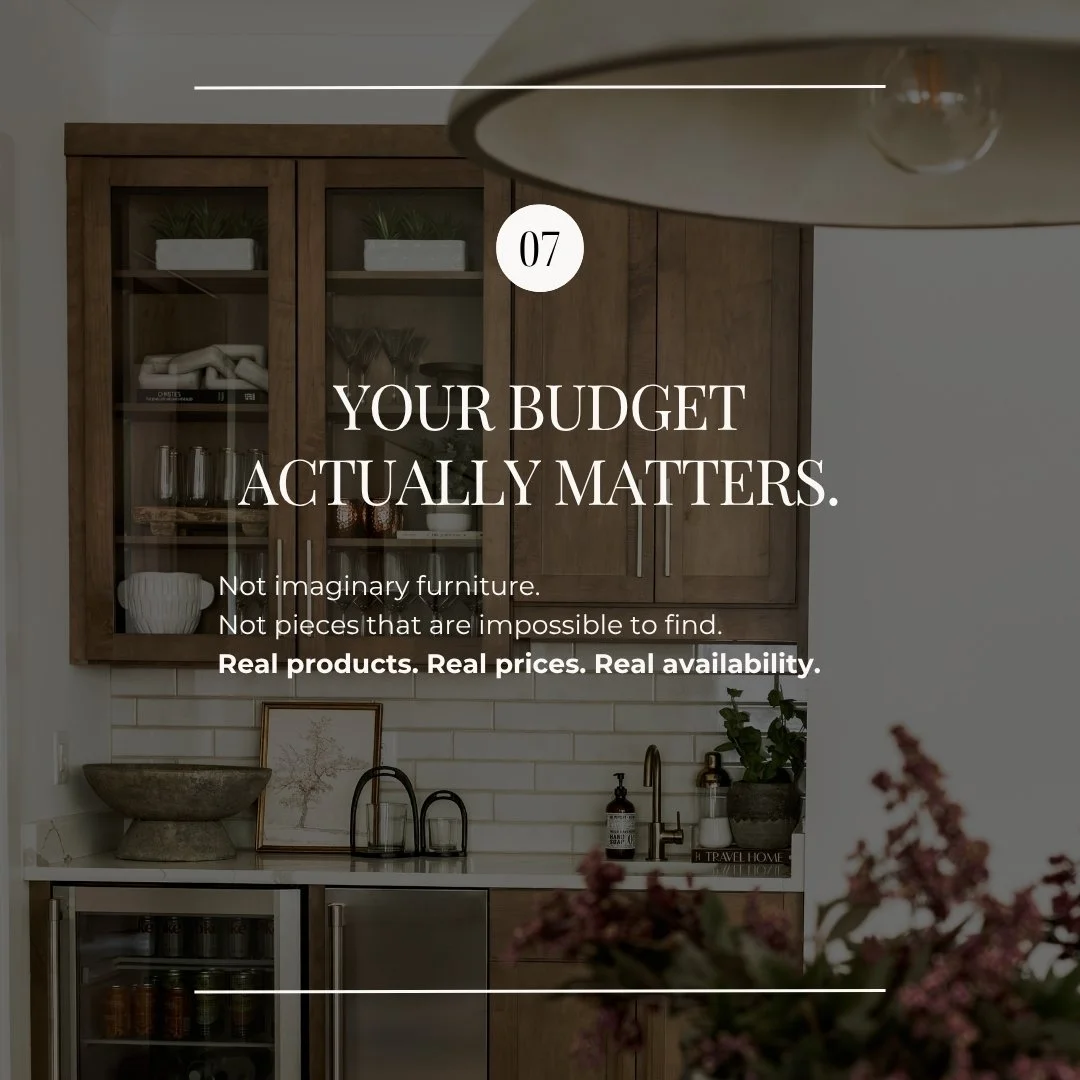 your budget matters when we design your home