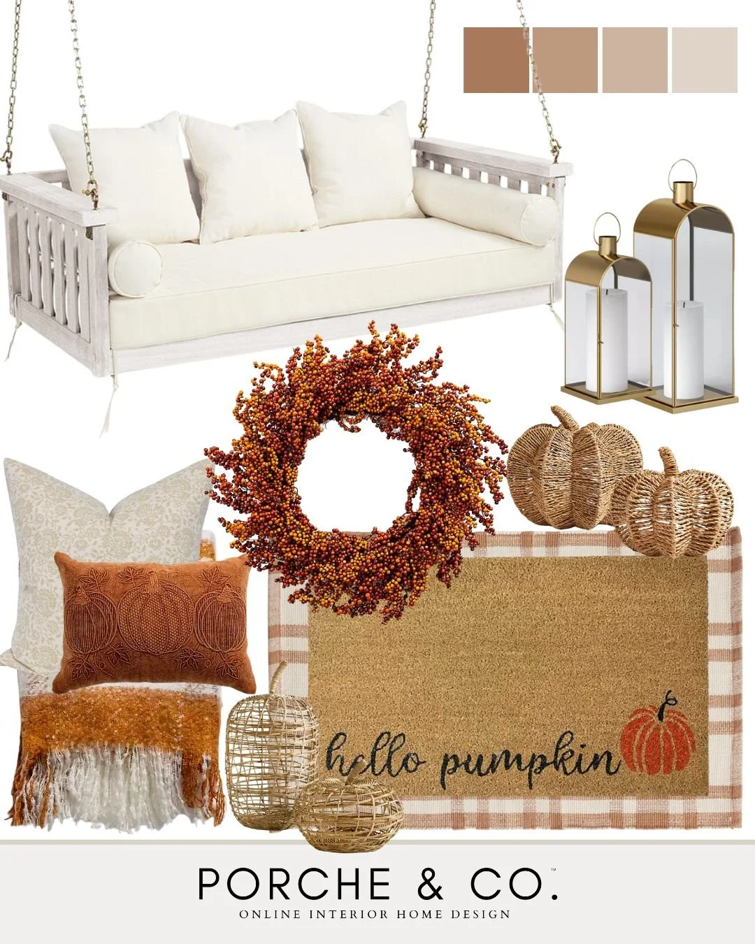 How to:: Create a Gorgeous Fall Front Porch — Porche & Co.