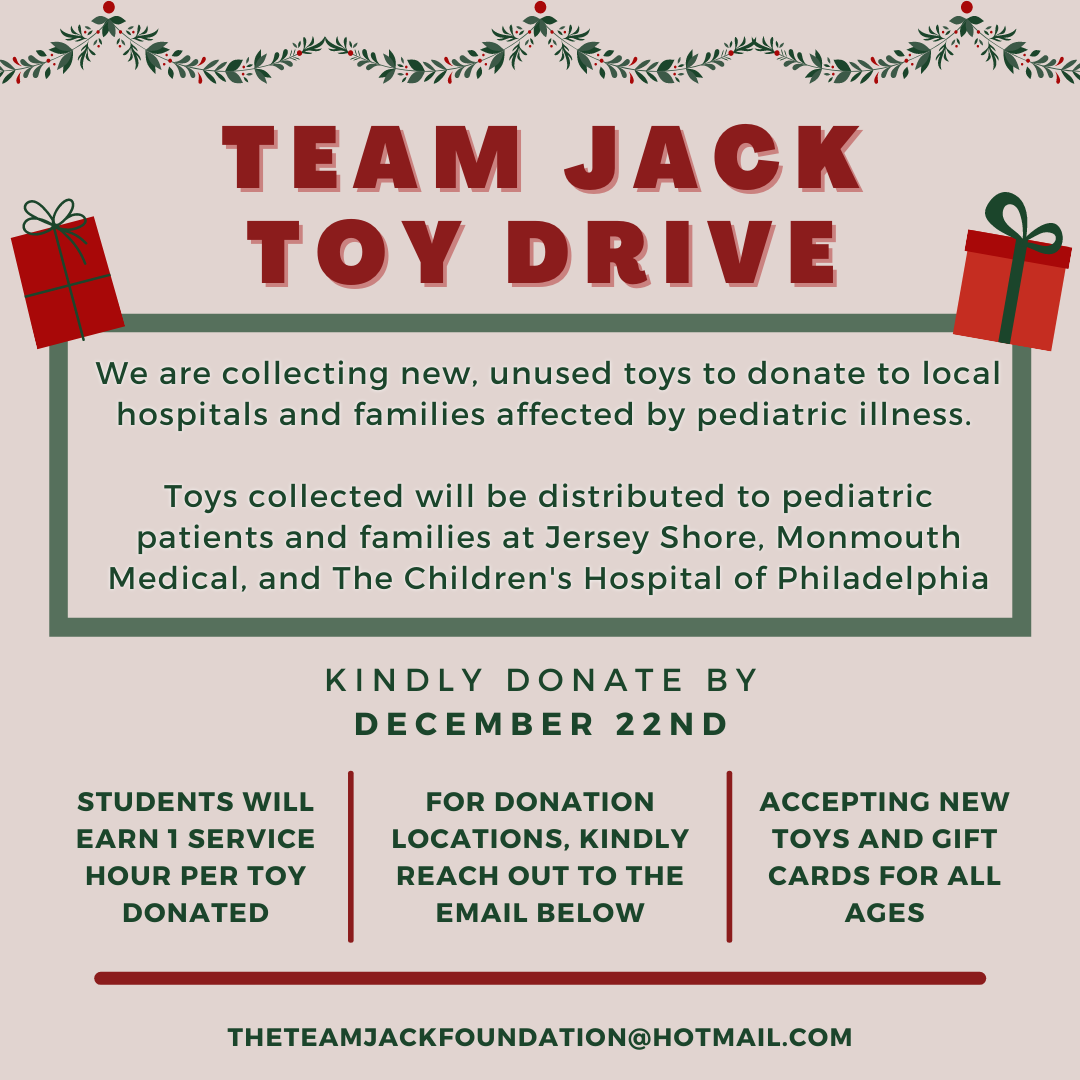 2021 TEAM JACK TOY DRIVE