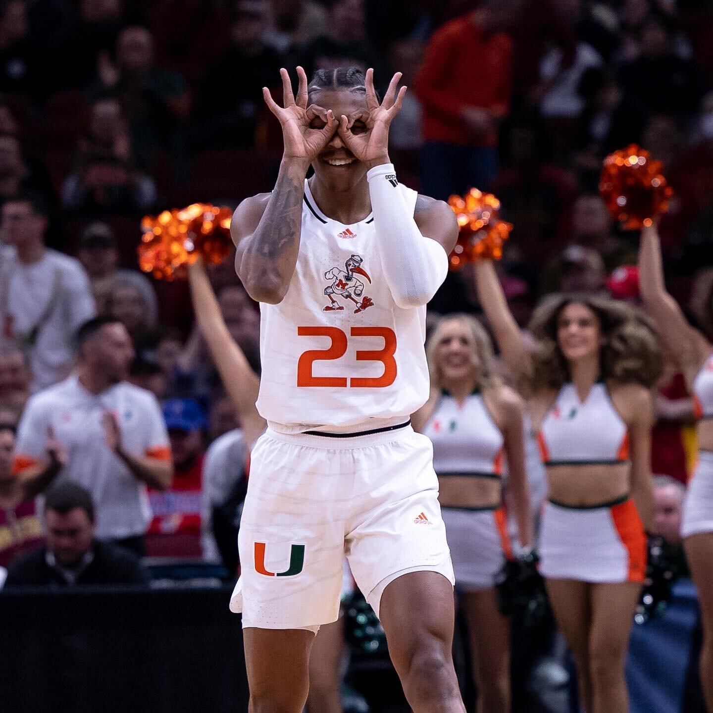 Best moments from @caneshoops Sweet 16 win!