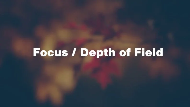 Focus & Depth of Field