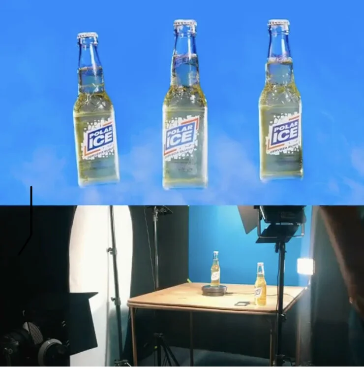 Polar Ice Behind the Scenes Shot