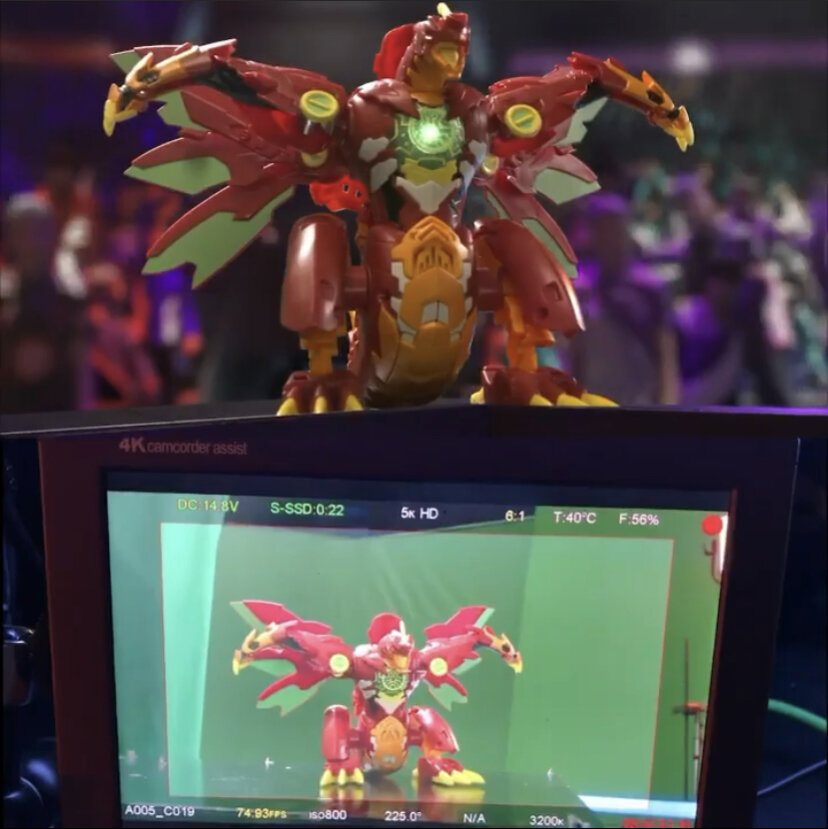 Bakugan Battle Brawlers Behind The Scenes Shot