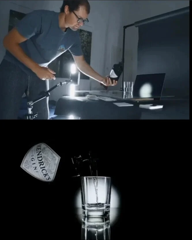 iPhone Gin Behind the Scenes Commercial