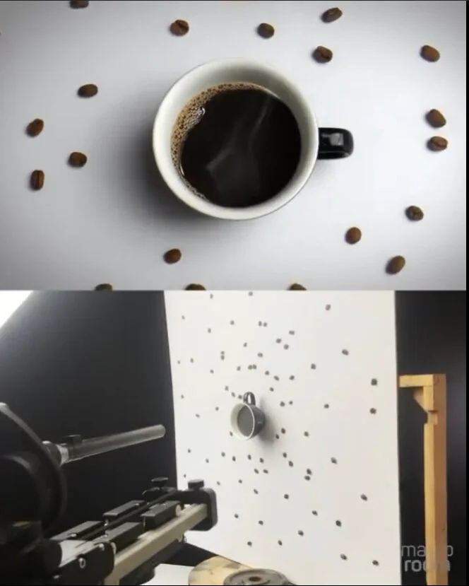 Leuchtfeuer Coffee BTS Commercial Shot