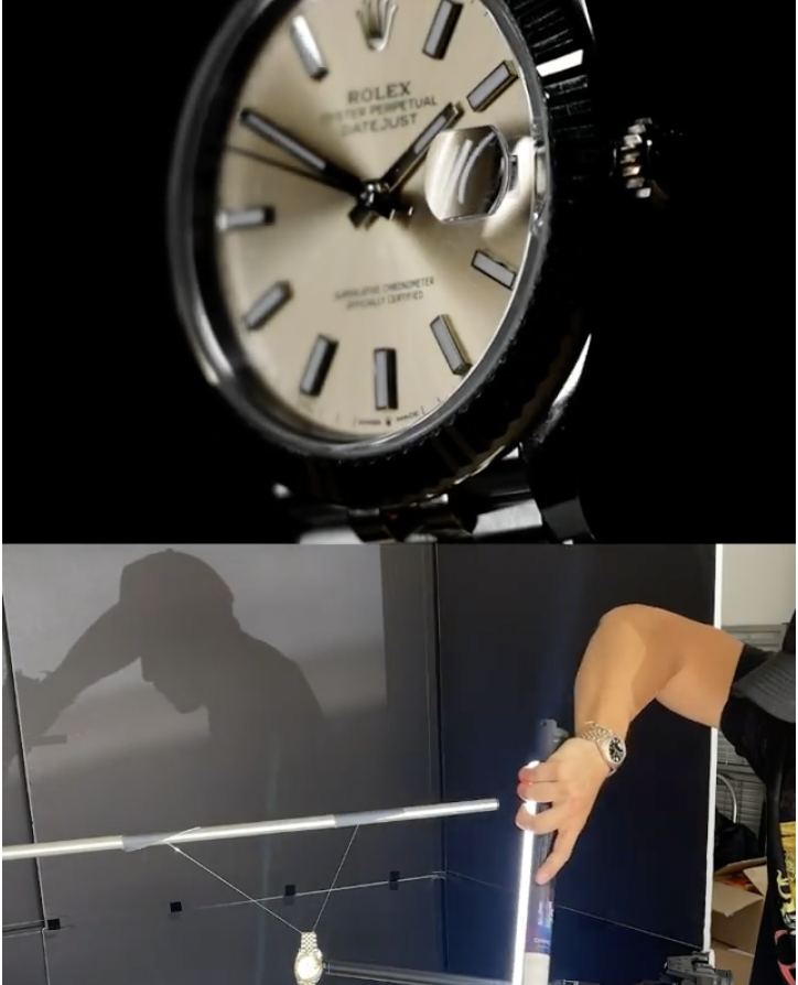 Rolex Behind the Scenes Commercial Shot