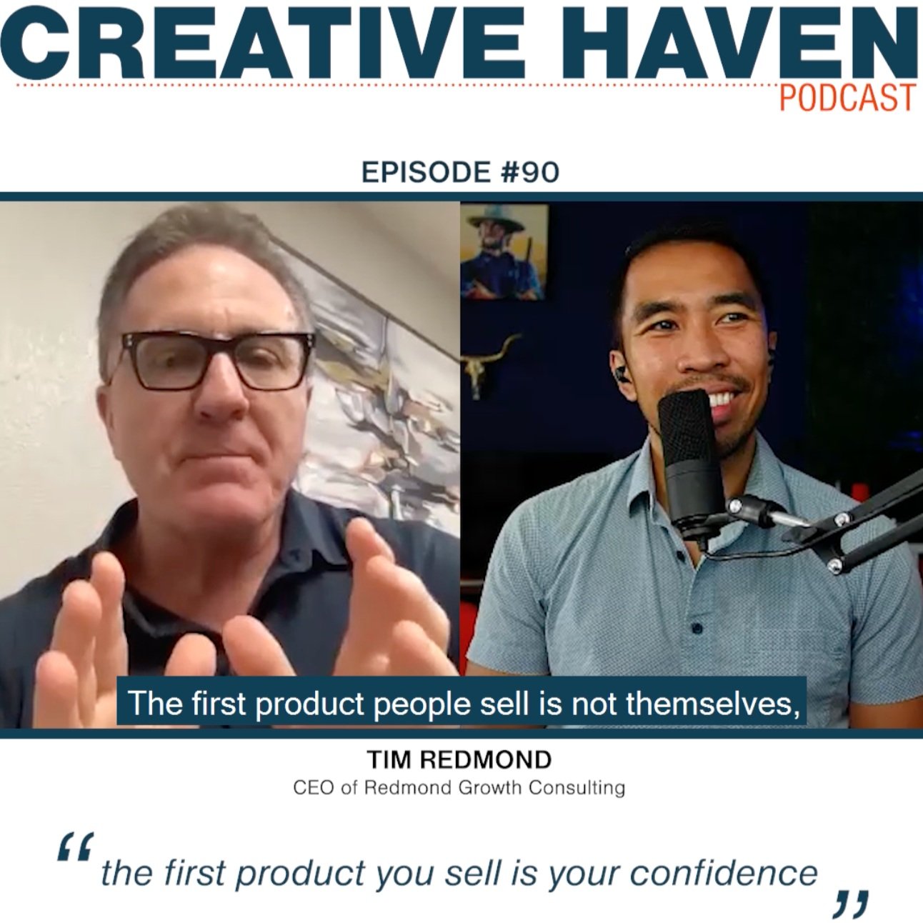 The First Product You Sell Is Confidence