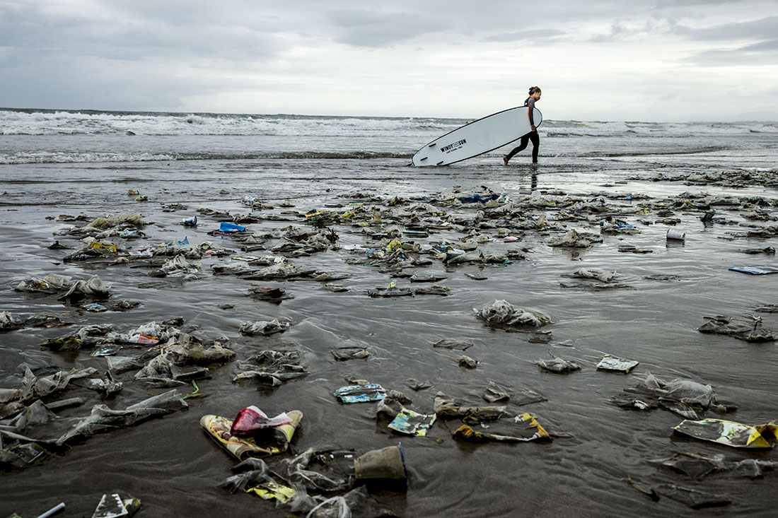 The plastic plague. Photo by Jason Childs via The Inertia
