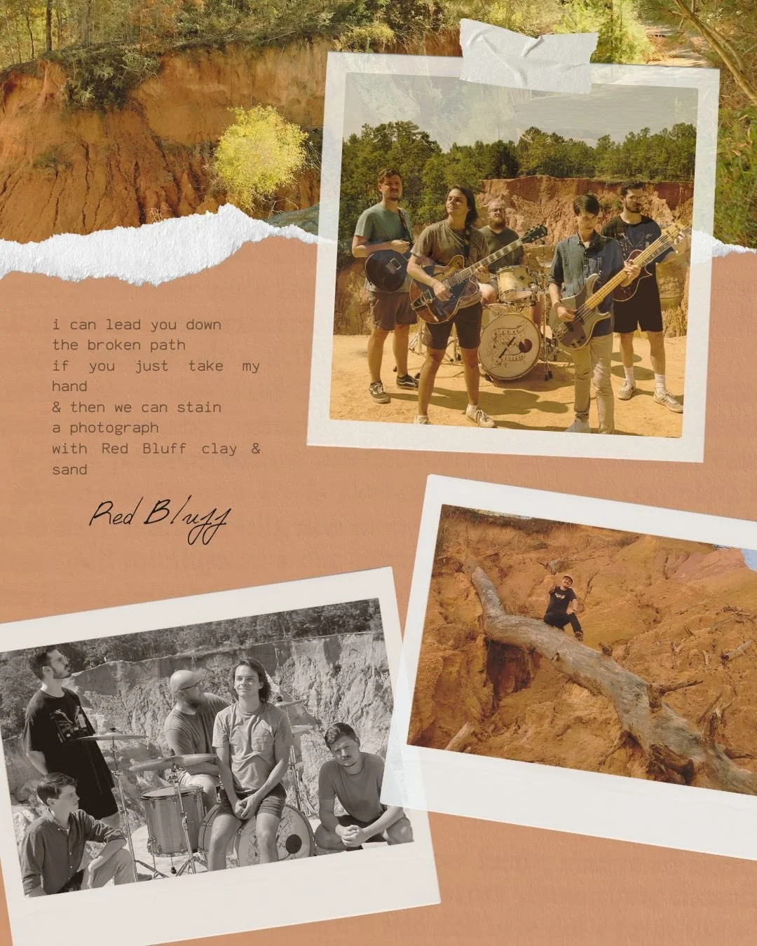 Thank you so much for streaming our new single! &ldquo;Red Bluff&rdquo; is a song about breaking out of the mundane cycle of life to do the things that really bring you joy. No matter how many times you say &ldquo;I want to do this&rdquo; or &ldquo;l