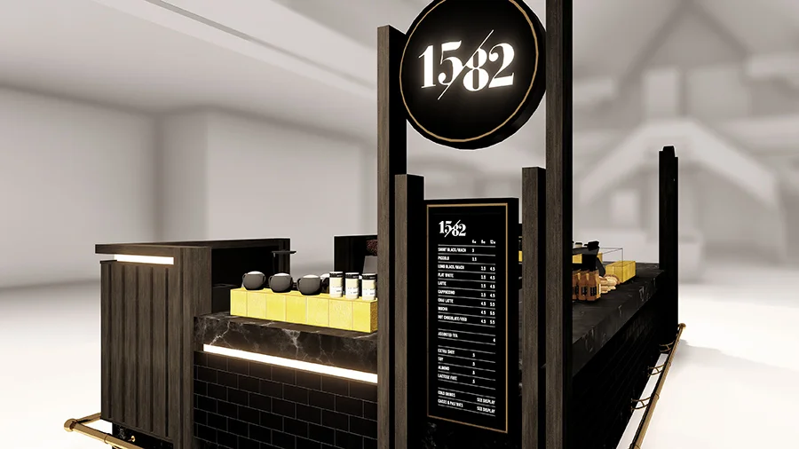 CAB ROTO 1582 Kiosk Franchise Concept Design