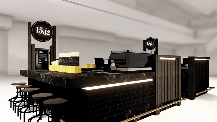 CAB ROTO 1582 Kiosk Franchise Concept Design