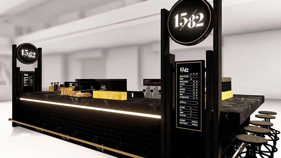 CAB ROTO 1582 Kiosk Franchise Concept Design
