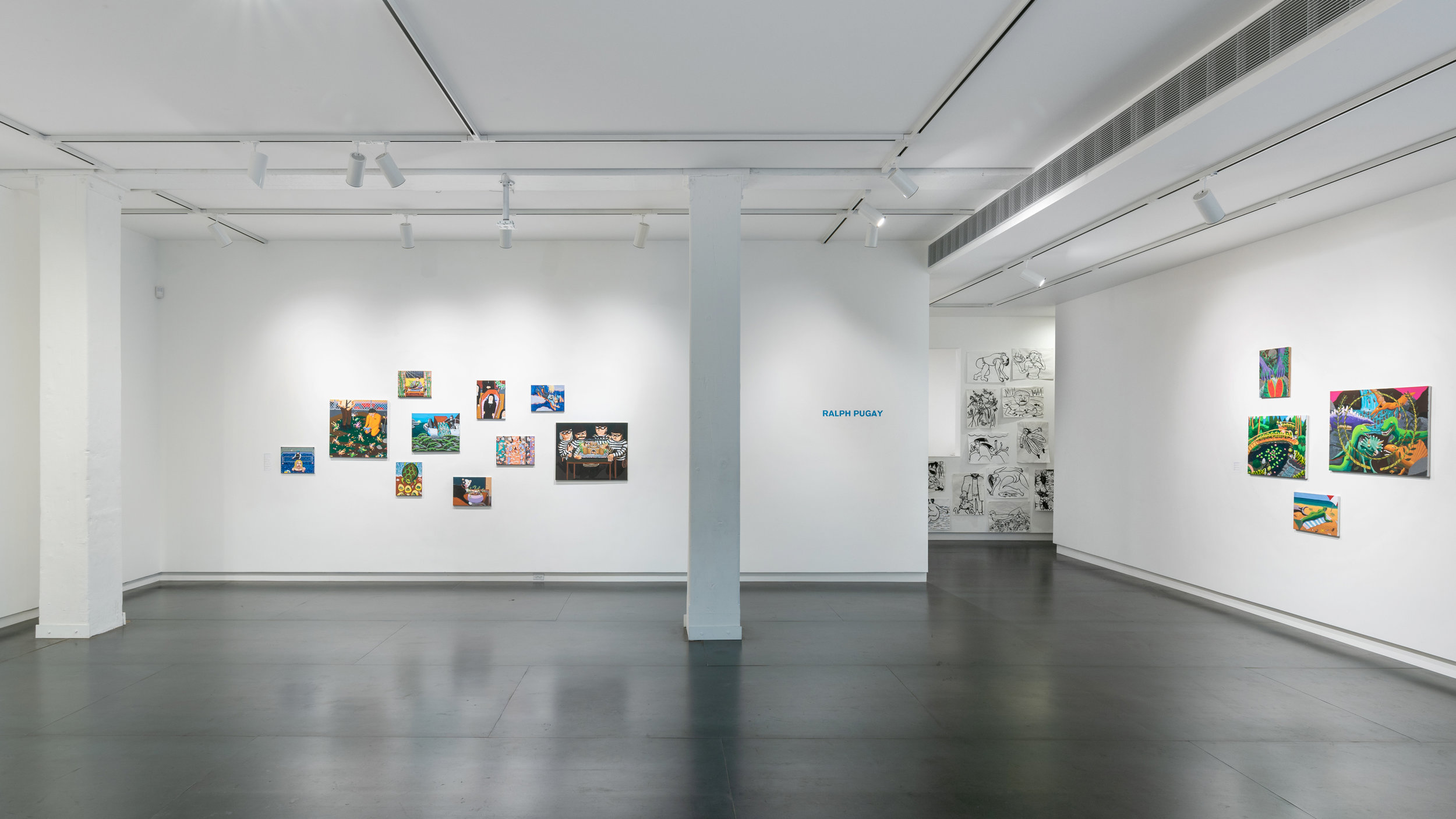 Ralph Pugay, a spiritual guide to brute force (installation view) Photo by Mario Gallucci, courtesy the artist and Upfor