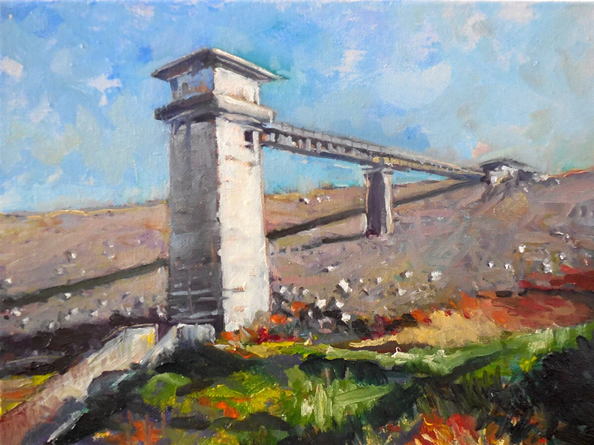 Carbon Canyon Dam Sunset 2020 Accepted in LPAPA show