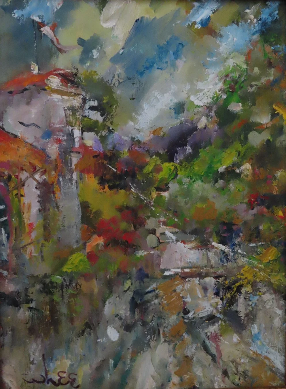 Flood Chanel 2021 12x9 Oil