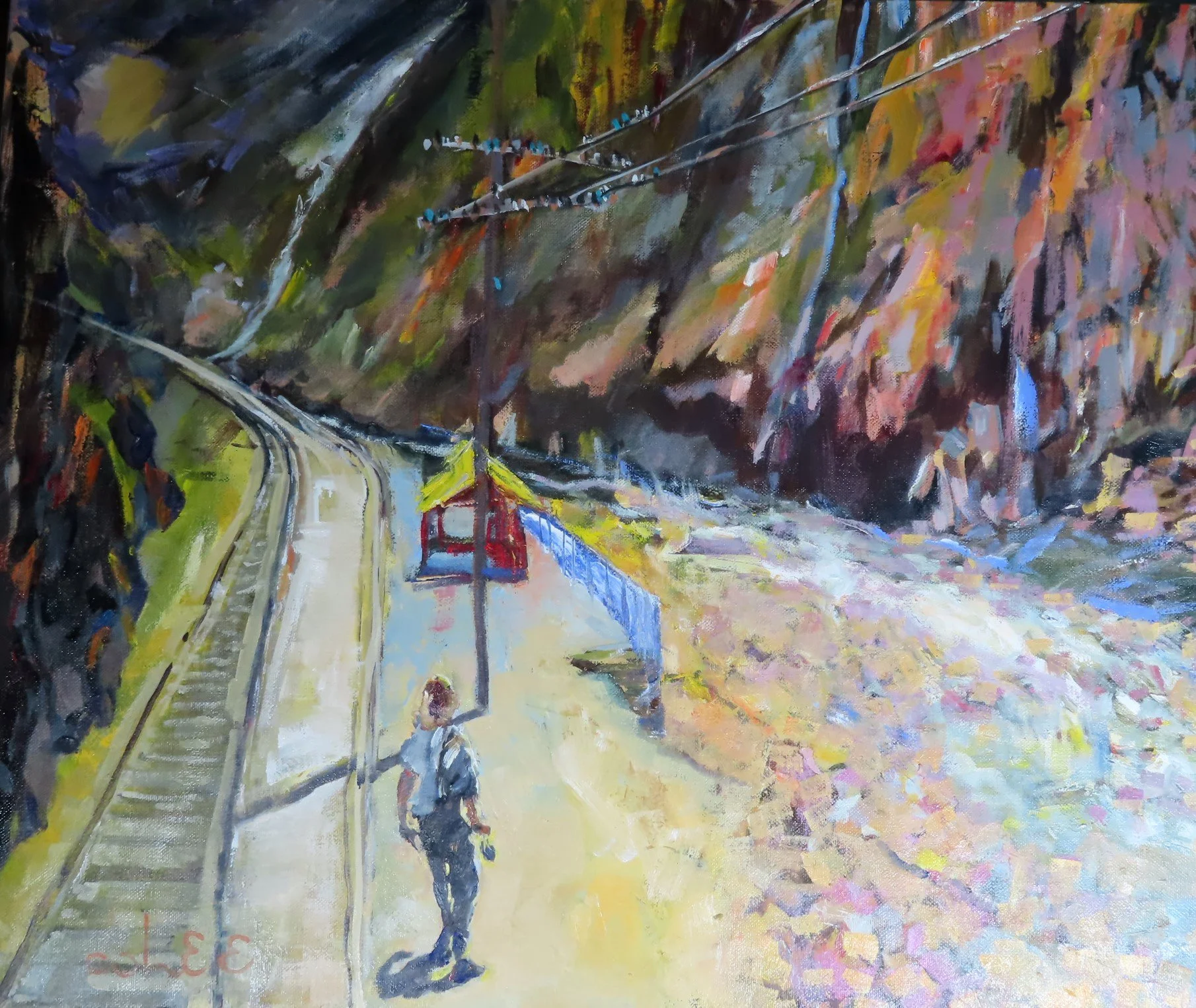 Royal Gorge Substation 20x24 Oil