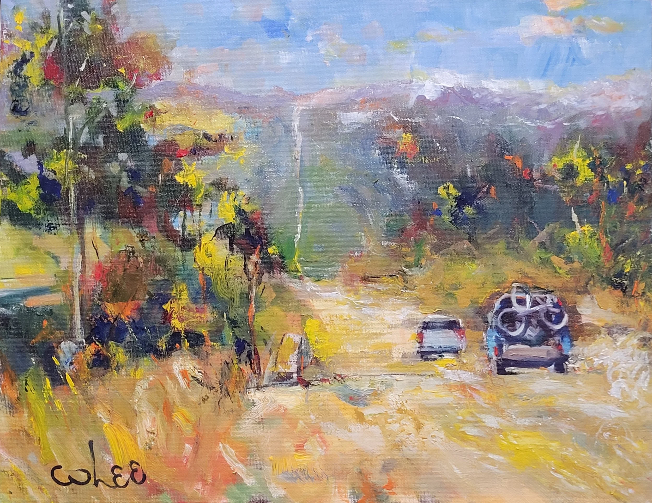 Over the Sierra Range 14x18 Oil