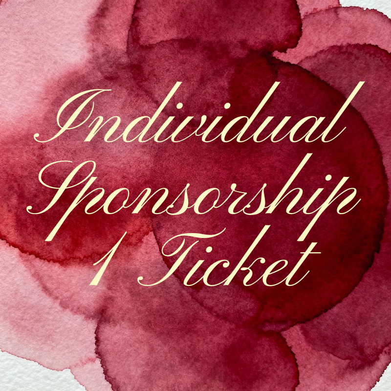 Individual Sponsorship with 1 Ticket