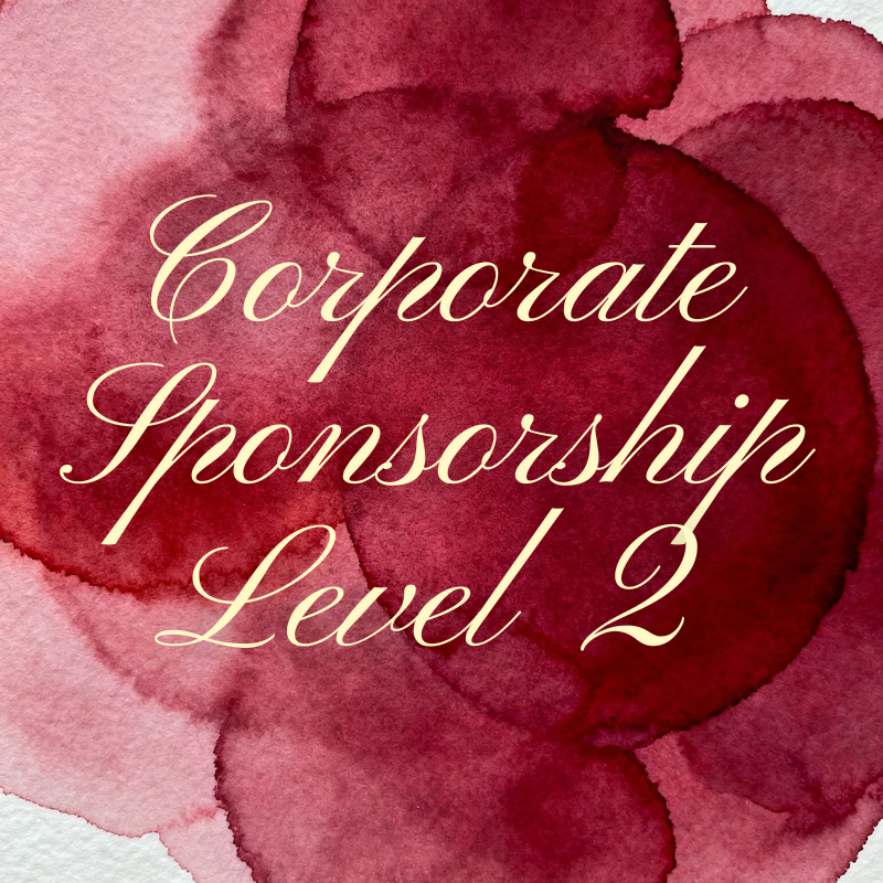 Corporate Sponsorship Level 2 with 4 Tickets