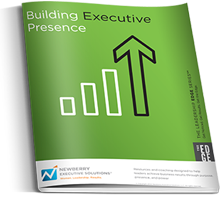 Building Executive Presence Show others you are a confident, credible leader with tremendous growth potential. You will learn how to: Help others see you as the right person for a promotion. Change detracting behaviors that keep others from seeing the value you bring. Drive for results without compromising important relationships. Connect with leaders without feeling like a schmoozer. Manage distractions to stay focused on where you can add the most value.
