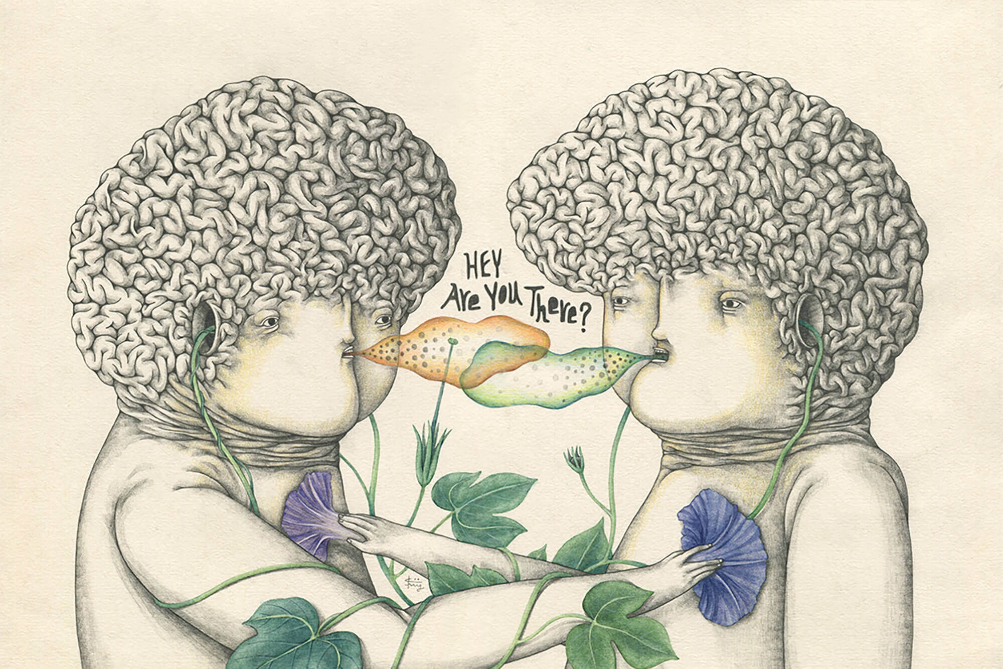 作品《for here?》。