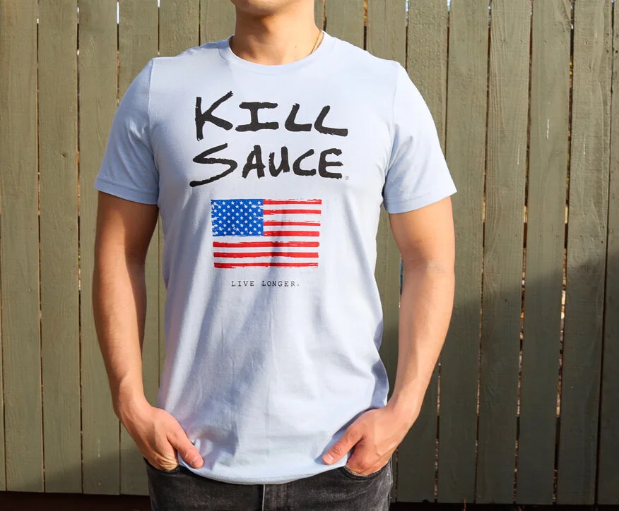 Kill Sauce x Live Longer - T-Shirt [Blue]