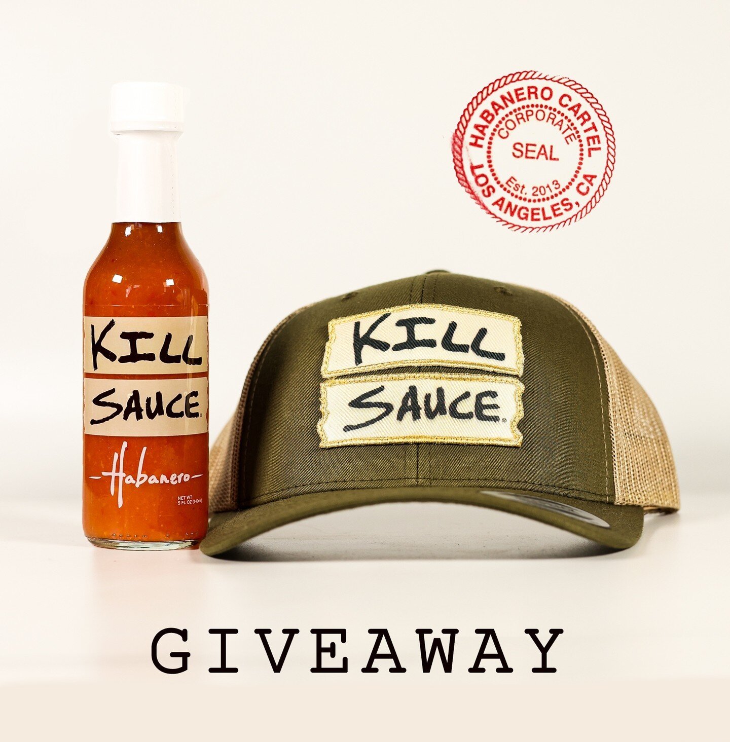 As a big thank you for all of the continued support it's give away time! We will be giving away one hat and a bottle of our Habanero sauce. Follow directions ⬇️ to enter.⁠
⁠
🔥 like this post⁠
🔥 follow our account⁠
🔥 tag a friend⁠
🔥 bonus entry pe