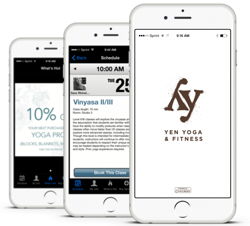 Download the Yen Yoga & Fitness app for Apple or Android.