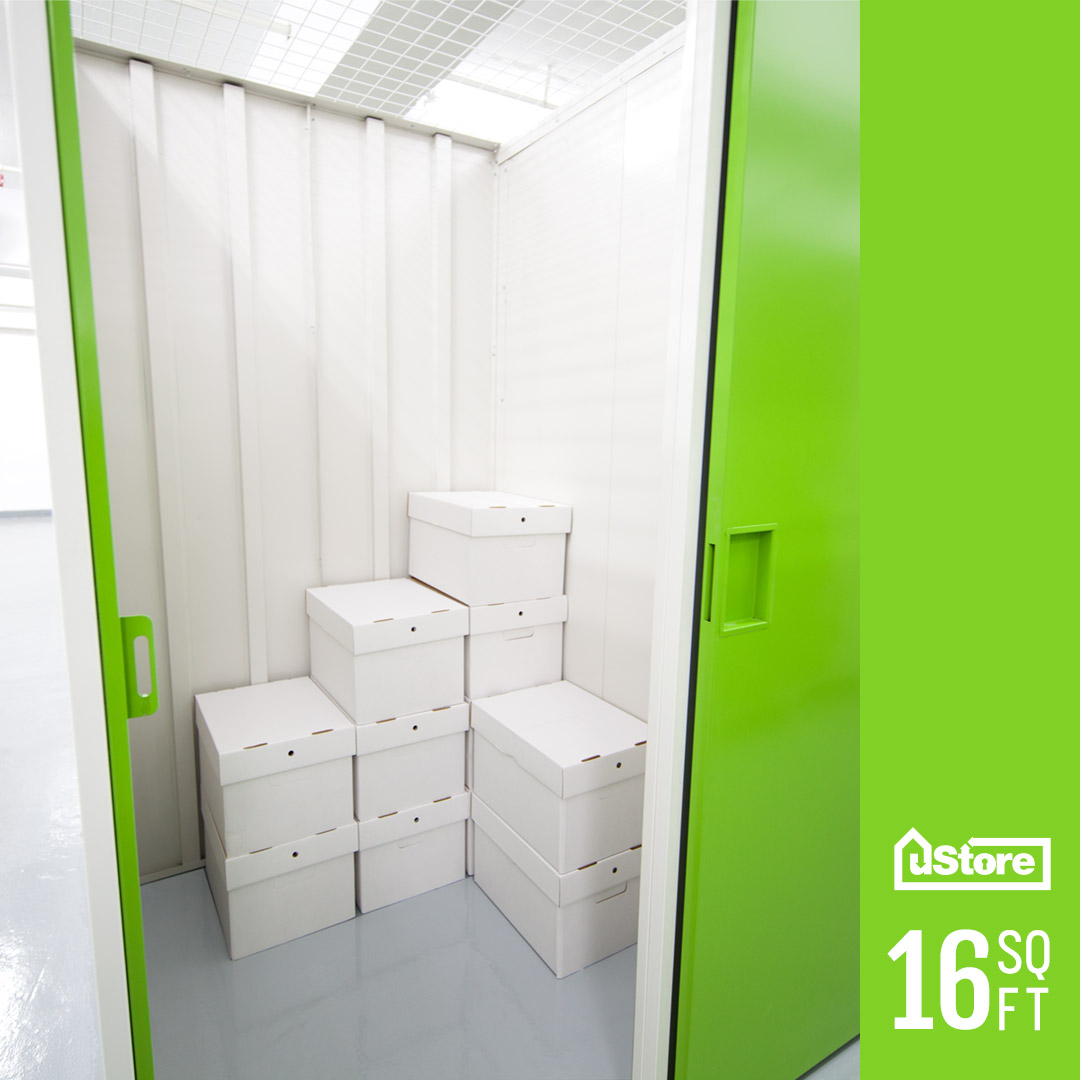 16 sq. ft. storage unit (Height: 7ft.)