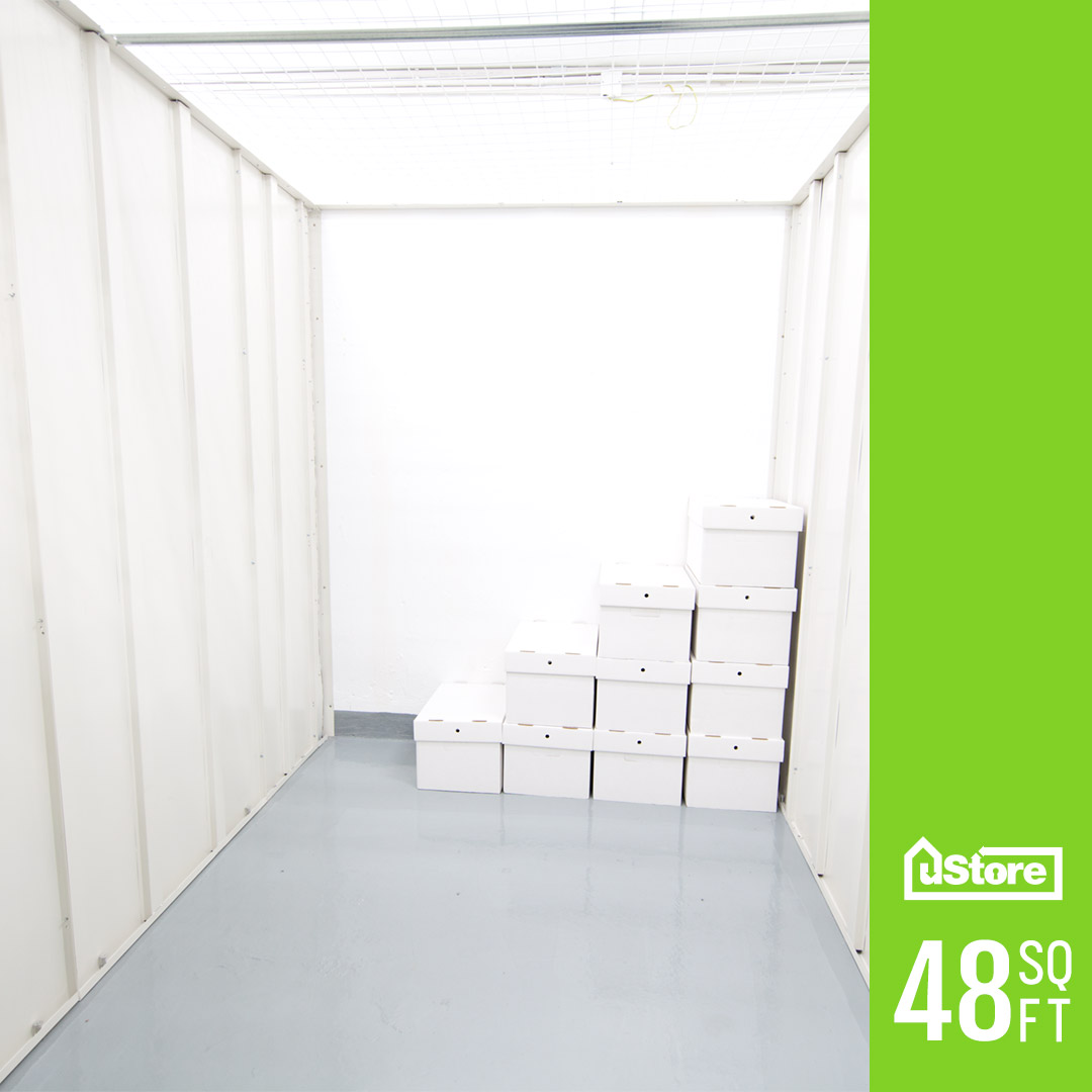 48 sq. ft. storage unit (Height: 7ft.)