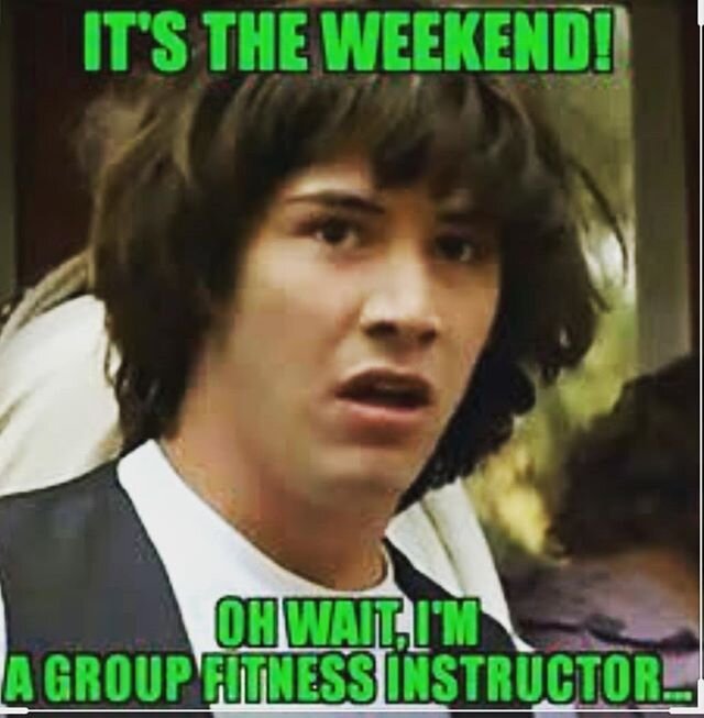 🤣
And I wouldn't have it any other way! See you all in class over the weekend! 💪💪 #ricogroupfitness #trainerlife #groupfitnessinstructor #personaltrainer #wouldnthaveitanyotherway #happyweekend